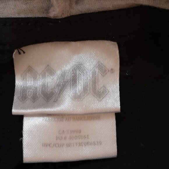 AC/DC Hell's Bells Men's Sleeveless Lightweight Hoodie - Picture 4 of 5